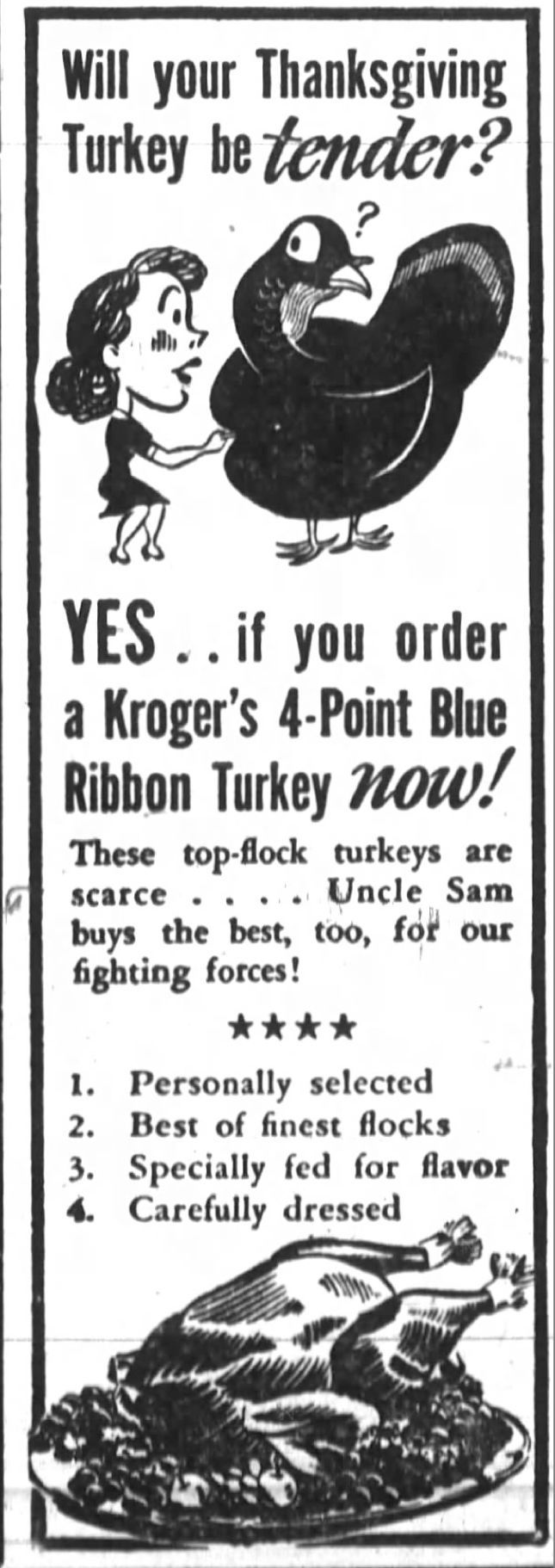 Will your Thanksgiving turkey be tender?